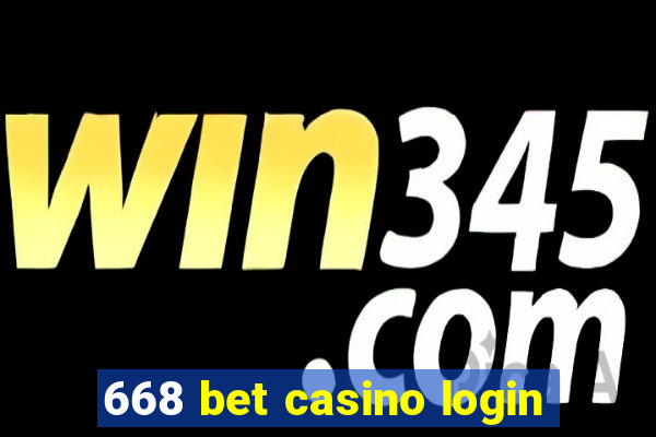 668 bet casino login